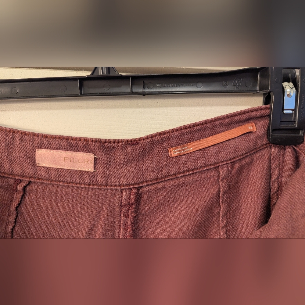 Pilcro Maroon Trousers - Picture 8 of 8